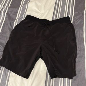 Black lululemon shorts